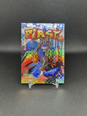 2025-26 Topps Finest First Khaman Maluach #F-10 X-Fractor Rookie RC