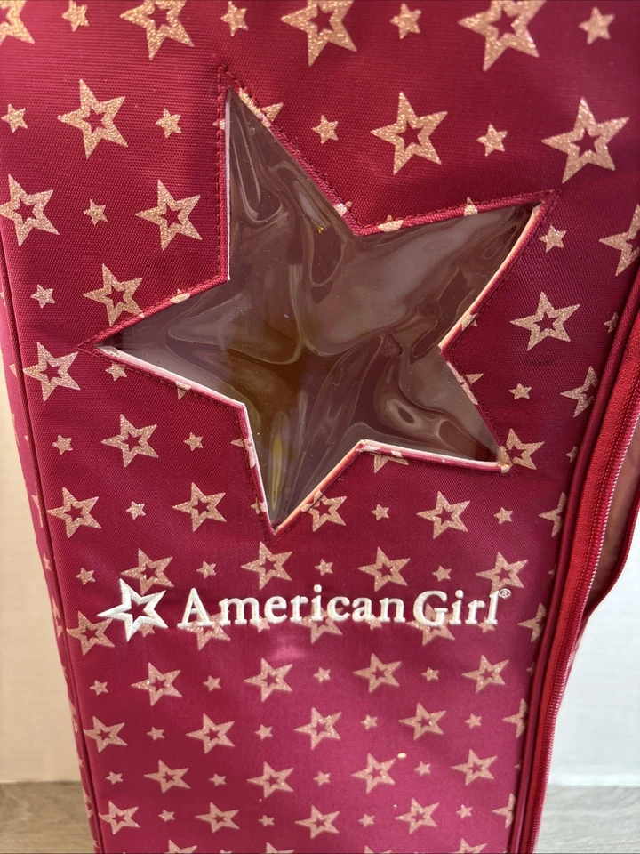 American Girl Doll Carrier Travel Case Backpack Star Power Doll Carrier READ - Image 3 of 4