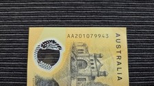 $50 Dollars 2020 FIRST PREFIX Lowe/Gaetjens VF+ Polymer Banknote AA20 1079943