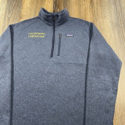 Patagonia Better Sweater Mens XL Blue California Law Review Berkeley Journal