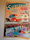 Vintage Superman #123 1958 Supergirl Prototype DC Comic Book August