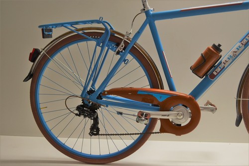 Bici trekking 28 uomo celeste personalizzabile - Foto 2 di 9