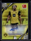 2024-25 Topps Chrome Bundesliga Almugera Kabar Auto RC Yellow Refractor #57/75