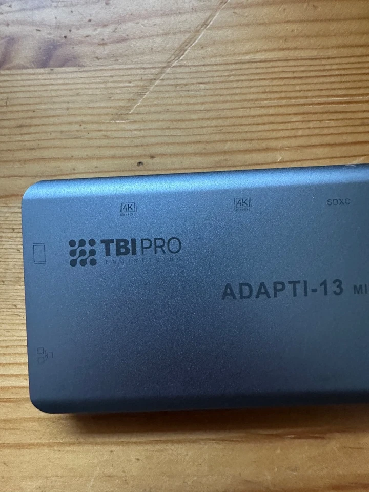 Docking station TBI PRO USB-C Dual DisplayPort 13 em 1 laptop Displayport - Imagem 4 de 4