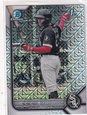 2022 Bowman #BCP-23 Elijah Tatis Chrome Prospects Mojo Refractors
