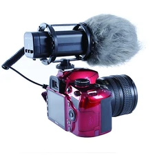 Movo VXR300 HD PRO Condenser X/Y Stereo Video Microphone for DSLR Video Camera
