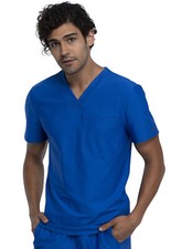 Royal Cherokee Scrubs Form Mens V Neck Top CK885 ROY