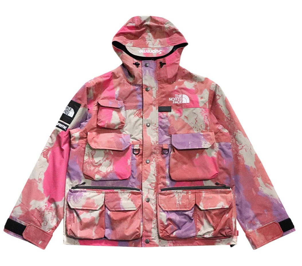 SUPREME:) SS20 The North Face Cargo Jacket Multi Color SUPREME:) SS20 The North Face Cargo Jacket Multi Color