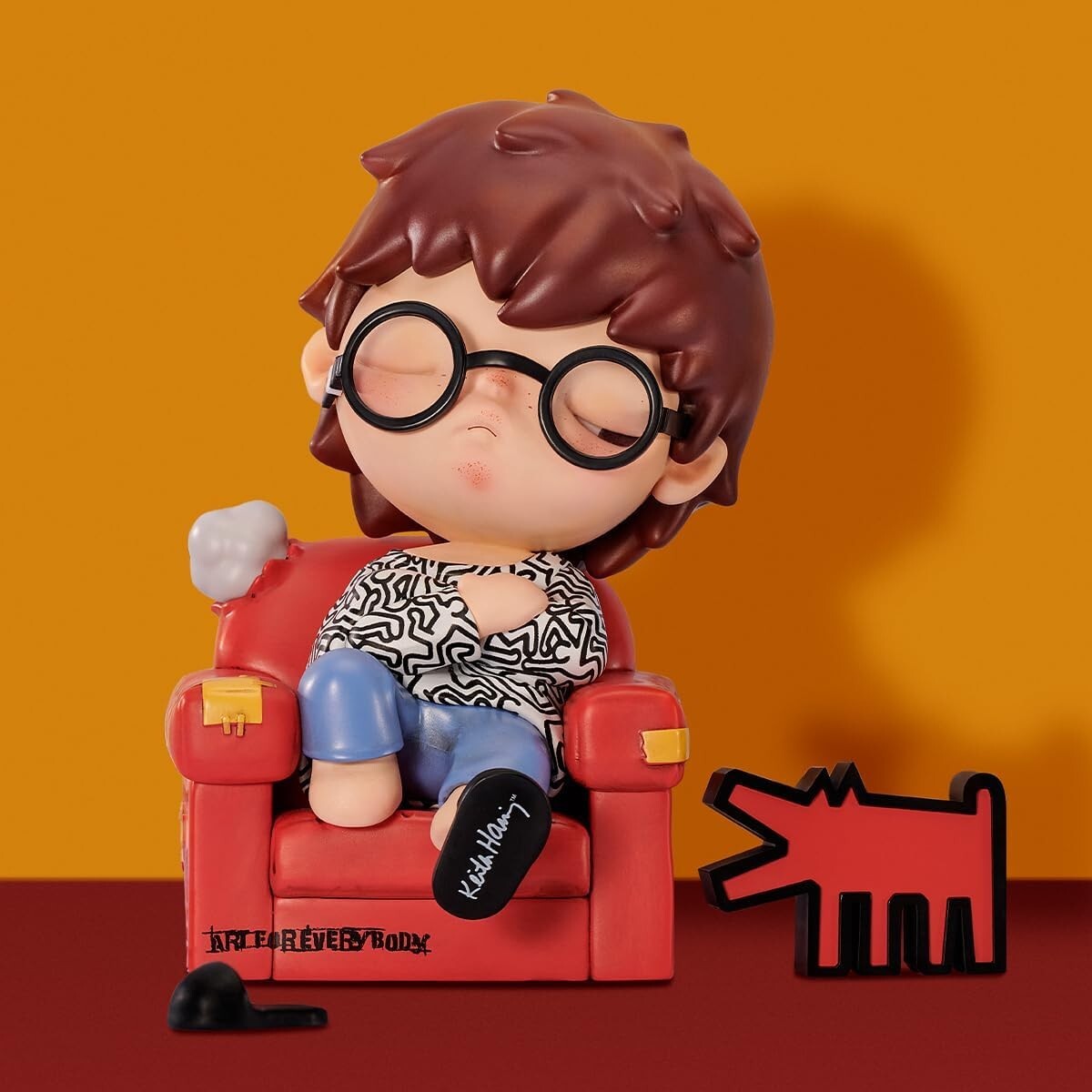 POP MART Hirono x Keith Haring Big Size Pop Mart Gachapon Blind