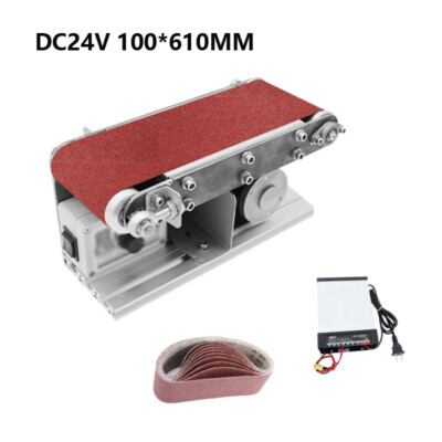 100X610MM Belt Sander Machine Small Polishing Grinding  Sharpener Grinder