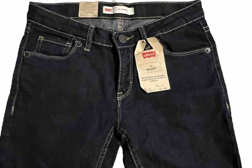 Levi’s 711 Sk. Embroidered Boys Denim Jeans Sz. 16 Slim W25” X 29”L. (149.C)NWT - Picture 2 of 4
