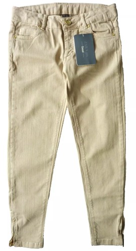 Pantaloni ZARA Ragazze Strai Tessuti SOTTILI Skinny 2-10 y £20 - Foto 22 di 34