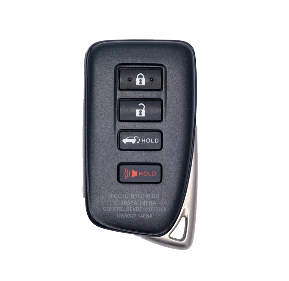 Mando a distancia llave inteligente OEM VIRGIN LEXUS NX300 NX300H NX200T 89904-78070 HYQ14FBA Foto 2 de 4