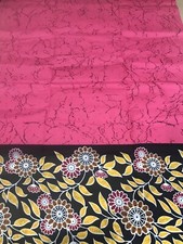 Printed Cotton Blend Fabric 45 Width Sold By The Yard