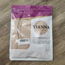 NEW Yianna Nude Sandstone Short Sleeve Shapewear Bodysuit Size XXS/XS