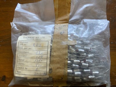 Polystyrene Capacitors Centralab 3700 NOS bag of 500