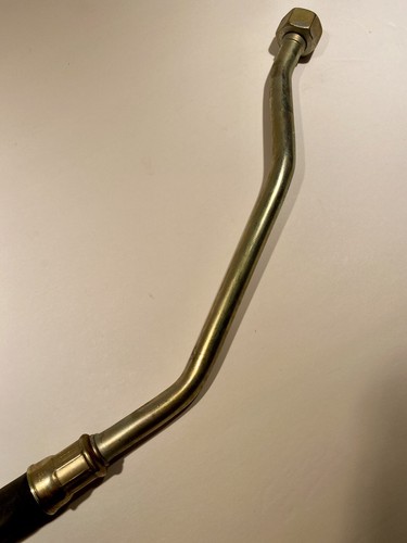 NOS Mercedes OIL COOLER LINE HOSE W123 300D 300TD 300CD OM617 6171870382 Fitting - Picture 2 of 12