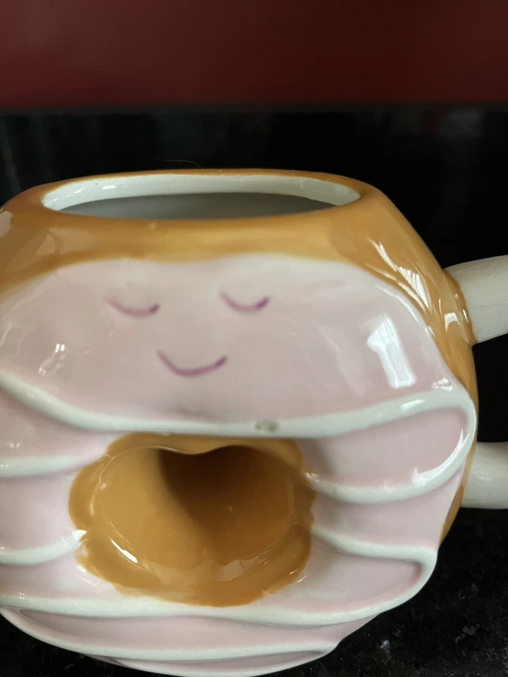 TAZA DONAS Pfaltzgraff cara sonriente 12 oz café té cacao novedad taza de cerámica Foto 2 de 4