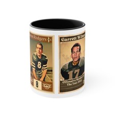 Aaron Rodgers Garrett Wilson's Grandparents Coffee Mug, NY Jets, FunnyGifts