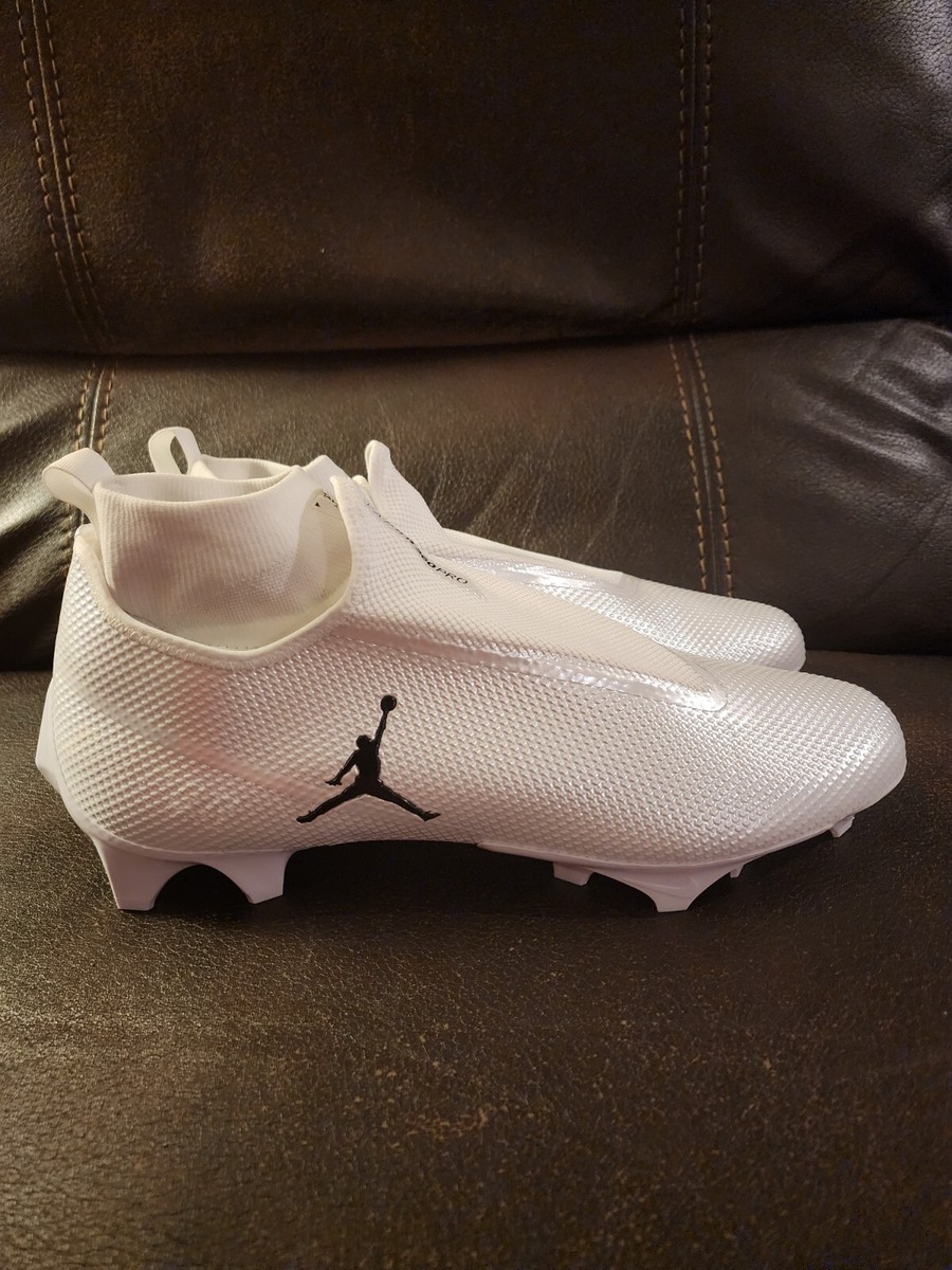 NIKE JORDAN VAPOR EDGE ELITE WHITE FOOTBALL CLEATS MEN\'S SIZE 14.5 NEW Jordan Vapor Edge Pro 360 White Nike Football Cleats Size 13  main image 4