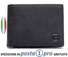 Portafoglio uomo Slim con portamonete