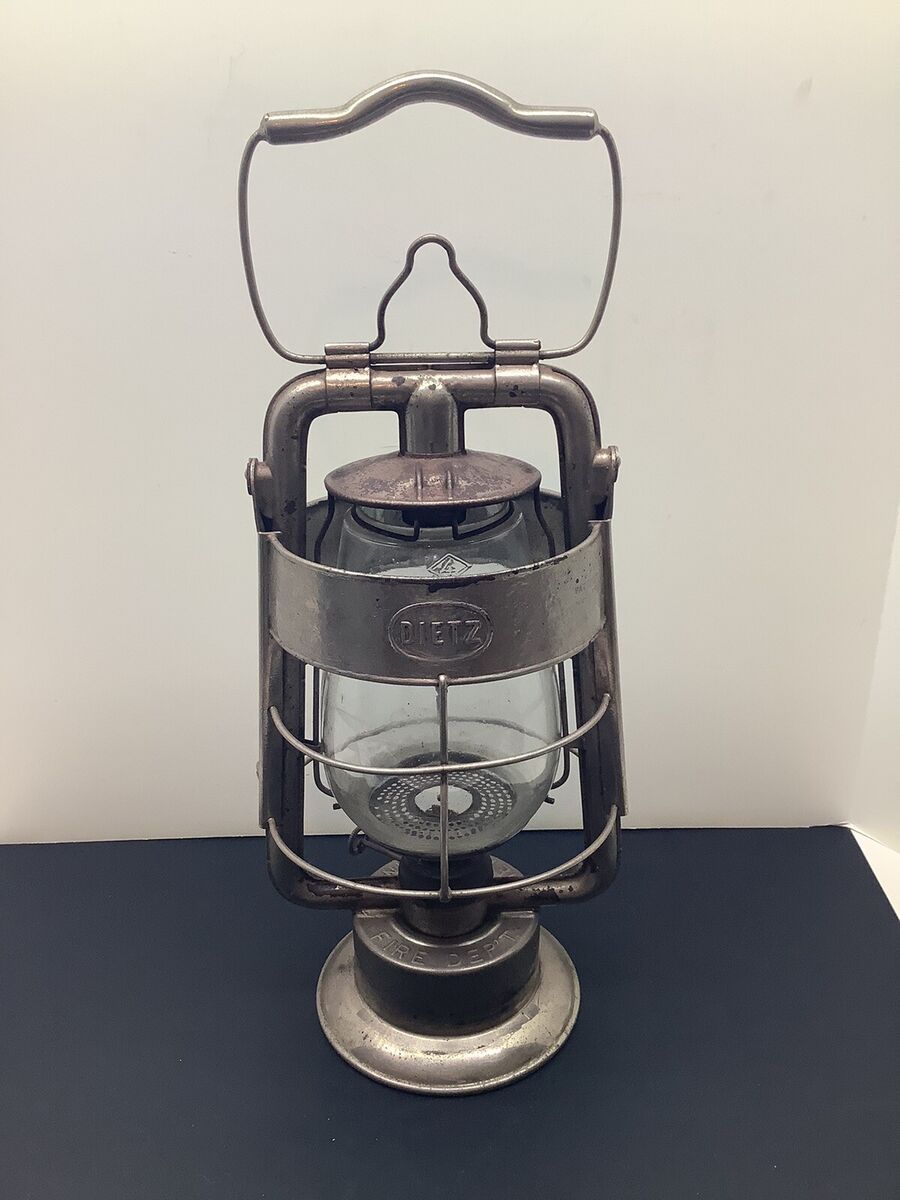 Antique 1907 Dietz King Fire Dept Kerosene Lantern W/ RARE Antique 1907 Dietz King Fire Dept Kerosene Lantern W/ RARE