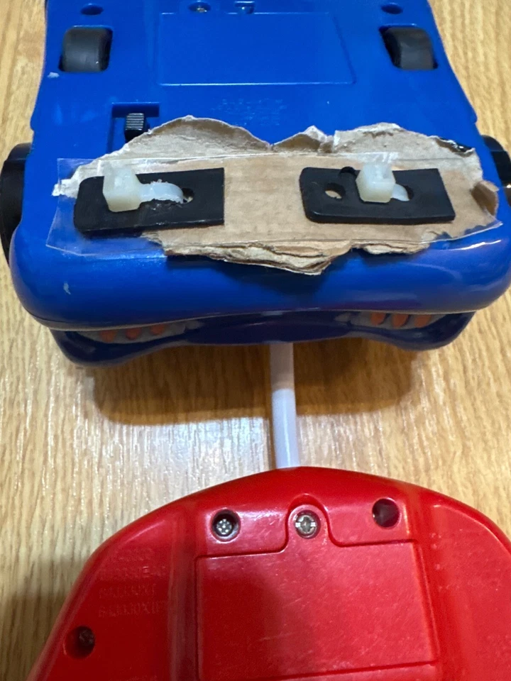 Little Tikes Remote Control RC Bumper Blue Car With Red Remote Control WORKS - Image 3 of 3