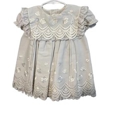 C.I. CASTRO CO. White Dress INFANT/TODDLER GIRLS 24 MO