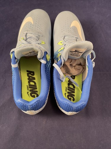 Nike Rival S Sprint Track Spike Shoes Women's Size11.5 Blue #806558-401 & Tool - Picture 7 of 8