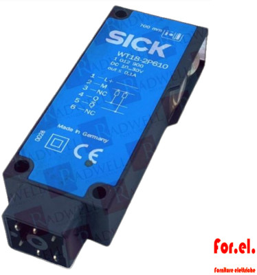 Sensor Lichtschranke Energiesparlampe SICK WT18-2P610