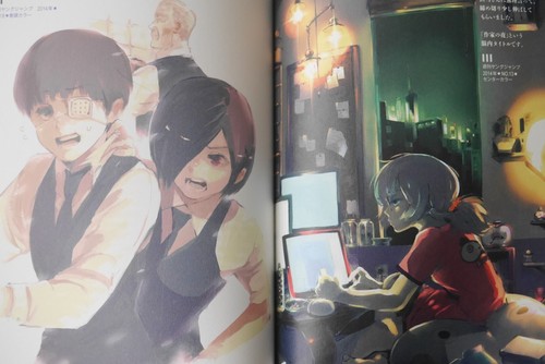 Sui Ishida: Tokyo Ghoul -zakki- Full color Illustrations (Art Book - Picture 10 of 12