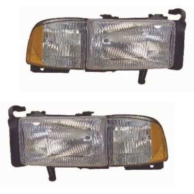 Halogen Scheinwerfer Set links & rechts für Dodge Ram 1500 Pick-up 2500
