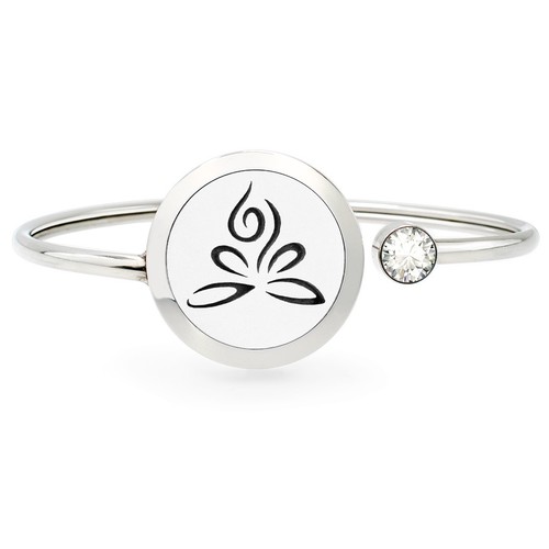 25mm  Rotatable Perfume Bangle Bracelet  Diffuser Essential Aromatherapy Locket - Picture 129 of 209