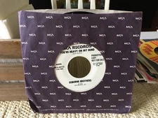Osborne Brothers Blue Heartache / You're Heavy On My Mind 45 MCA WLP promo VG+