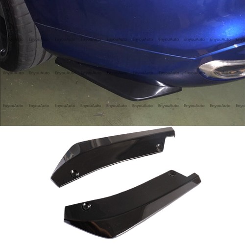 For Kia Cadenza Rear Bumper lip Spoiler Splitter Diffuser Glossy black