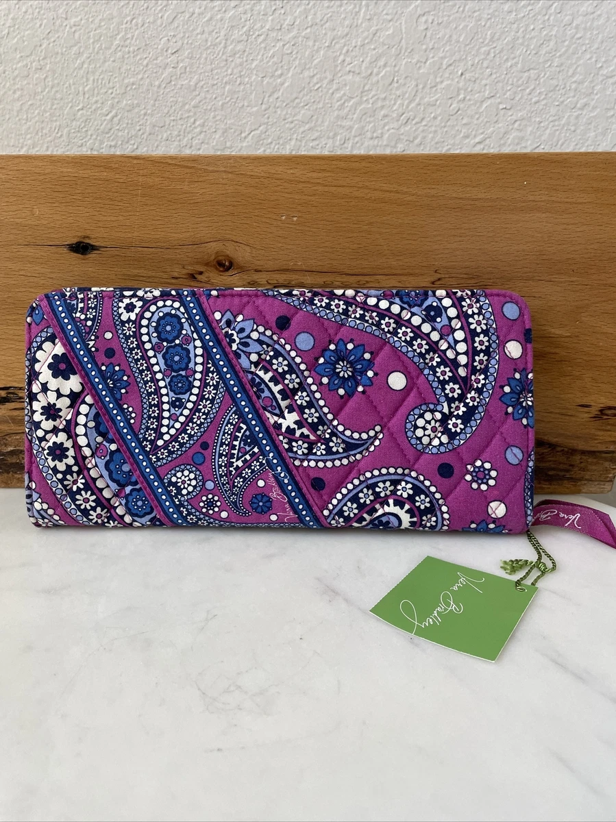 Vera bradley purple wallet 2025