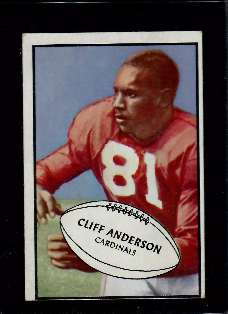 Cliff Anderson trading card