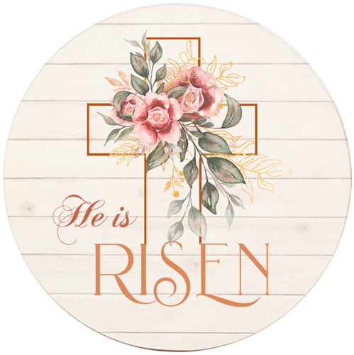 He is Risen sign Easter signs Easter wood sign Christian wooden decore - Picture 1 of 8