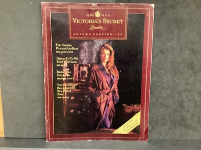 VICTORIA S SECRET London Fall Autumn 1989 Catalog Lingerie Models