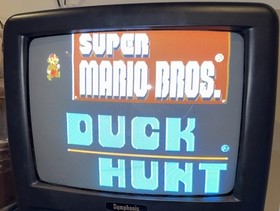 Controlador de Consola NES Original Cubierta de Control Caja Cable Cables de Alimentaci&oacute;n Funcionando