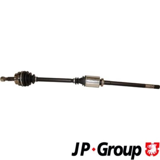 Arbre de transmission JP GROUP 1243101080 pour RENAULT et OPEL en acier forgé