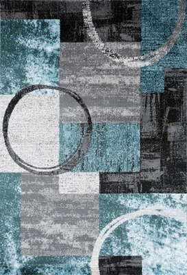 RUGSHOP Rugs Area Rug Abstract Circle Carpet Rugs for Sale Rugs for Living Room AllSizes