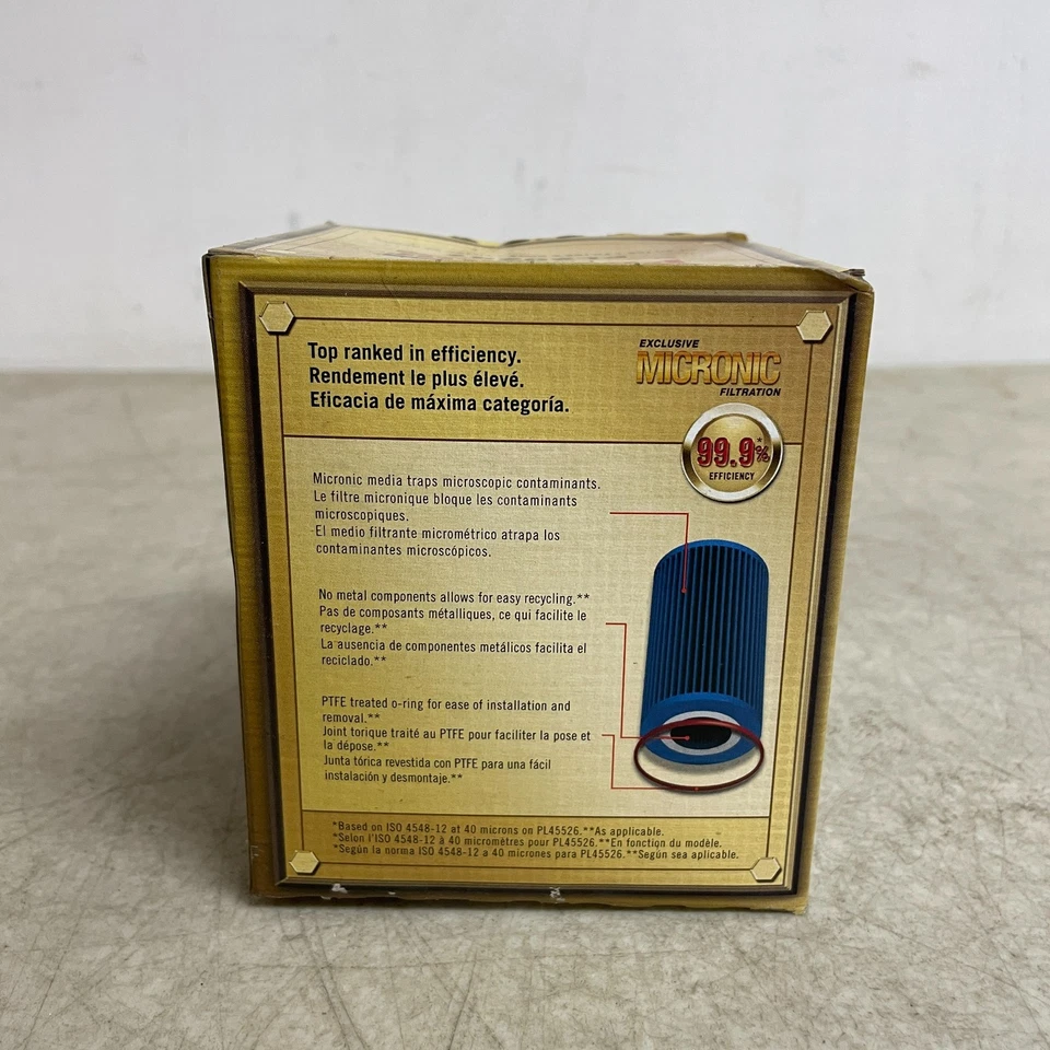 PurolatorONE PL25247 Cartridge Oil Filter Fits BMW 325i 330i X3 X5 ’01-’06 - Image 4 of 4