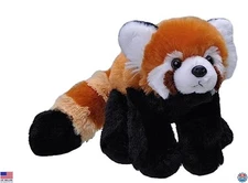Wild Republic Red Panda Plush Toy - 8" Cuddlekins Stuffed Animal, Gift for Kids