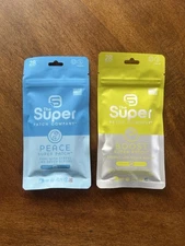 The Super Patch Company:The Peace Patch & The Boost Patch Pack Of 28 Patches