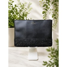 W278 Kate Spade Greta Court Glitter Pouch