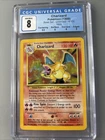 Charizard HOLO CGC 8 Base Set 4/102 9.5/8/8/9