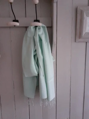 Pale Green Cashmere Shawl / Wrap BN - Image 1 of 3