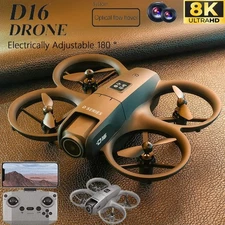 8K WIFI GPS RC Drone – Professional HD Aerial Photography with 180° Dual Camera