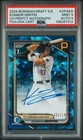 KONNOR GRIFFIN 2024 BOWMAN CHROME DRAFT 1ST SAPPHIRE PIRATES AUTO /199 PSA 9